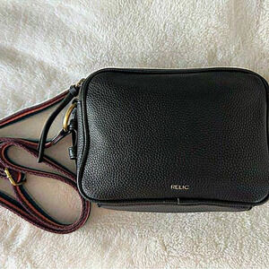 Relic by Fossil  Emery Crossbody‎ Bag Small Black Purse